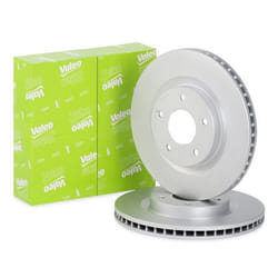 VALEO Brake disc NISSAN: Qashqai / Qashqai+2 I, Qashqai 2, Juke Front Axle 26mm 5-Hole Vented Coated 672509 402061KC1A,402061KC1B,402064EA0A