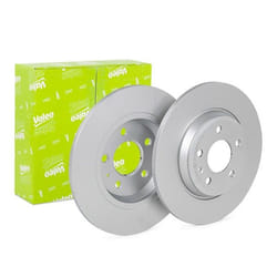 VALEO Brake disc AUDI: A7 Sportback, Q5, A6 C7 Avant Rear Axle 12mm 5-Hole solid Coated 672543 8K0615601B,8K0615601J,8K0615601M Brake rotor
