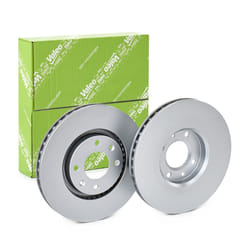 VALEO Brake disc CITROËN: C3 Aircross 2, DS3 Hatchback, C3 Picasso, PEUGEOT: 3008 I, Partner II Van, 2008 Estate, VAUXHALL: Crossland X, Corsa Mk5