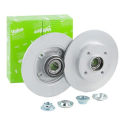VALEO Brake disc CITROËN: DS3 Hatchback, C3 Picasso, C3 Aircross 2, PEUGEOT: 208 I Hatchback, 2008 Estate, 207 Hatchback, VAUXHALL: Crossland X 675408