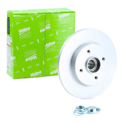 VALEO Brake disc PEUGEOT: 3008 I, Partner II Van, Partner II Tepee, CITROËN: Berlingo II Van, C4 II Hatchback, Berlingo II, DS: DS4 / DS4 Crossback