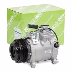 AC Compressor; VALEO; 7SE 12 PAG 46 R134a with PAG compressor oil; for BMW; 64506805070, 64526805070, 64529216466, 6452933082 ...