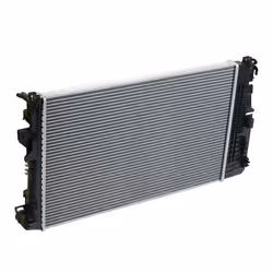 VALEO 701222 Engine radiator Aluminium 650 398 32 Brazed cooling fins MERCEDES-BENZ: Vito Mixto