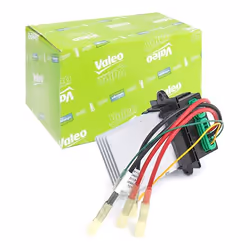 Regulator, passenger compartment fan; VALEO; with cable; for NISSAN, CITROËN, RENAULT, PEUGEOT; 6441L2, 27761AX010, 6441L2, 7 ...