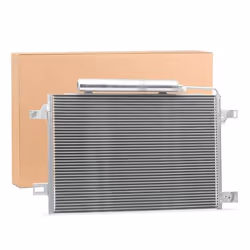 Condenser; VALEO; with dryer Aluminium 639 R134a; for MERCEDES-BENZ; 1695000354, 1695000754, 1695001254, A1695000354, A169500 ...