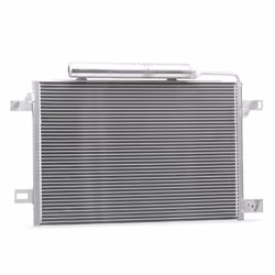 VALEO 814249 Condenser with dryer Aluminium 639 R134a MERCEDES-BENZ: A-Class, B-Class