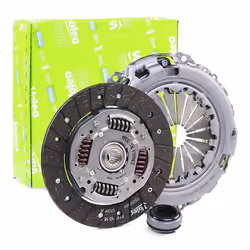 Clutch; VALEO; KIT3P; with clutch release bearing 200; for PEUGEOT, CITROËN, VAUXHALL, DS, OPEL; 1607870480, 1607870680, 1610 ...