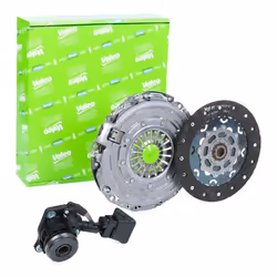 Clutch; VALEO; KIT3P (CSC); with central slave cylinder with sensor 235; for PEUGEOT, CITROËN; 204185, 204198, 2041A2, 2041A3 ...