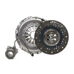 VALEO 834537 Clutch with central slave cylinder without sensor 240 VAUXHALL: Astra Mk6, Corsa Mk3, Astravan Mk5, FIAT: Grande Punto Hatchback