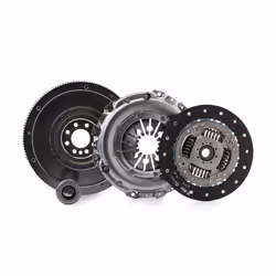 Clutch; VALEO; with single-mass flywheel with lock screw set, with clutch release bearing 240; for PEUGEOT, CITROËN, FIAT, LA ...