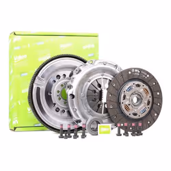 Clutch; VALEO; FULLPACK DMF; with dual-mass flywheel with screw set, with lock screw set, with clutch release bearing 241; fo ...