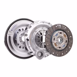 VALEO FULLPACK DMF 837053 Clutch with dual-mass flywheel with screw set, with lock screw set, with clutch release bearing 241