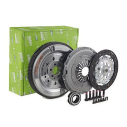 VALEO 837074 Clutch with dual-mass flywheel with screw set, with lock screw set, with clutch release bearing 228 VOLKSWAGEN: Transporter 5