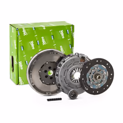Clutch; VALEO; with dual-mass flywheel with screw set, with lock screw set, with clutch release bearing 235; for CITROËN, PEU ...