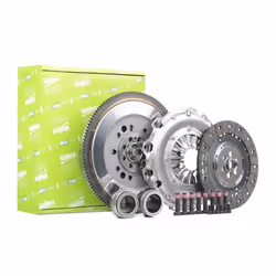 Clutch; VALEO; with dual-mass flywheel with screw set, with lock screw set, with clutch release bearing 240; for BMW; 2120755 ...