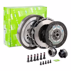 Clutch; VALEO; with dual-mass flywheel with screw set, with lock screw set, with clutch release bearing 228; for BMW; 2120756 ...
