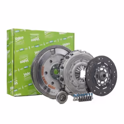 Clutch; VALEO; with dual-mass flywheel with screw set, with lock screw set, with clutch release bearing 235; for PEUGEOT, CIT ...