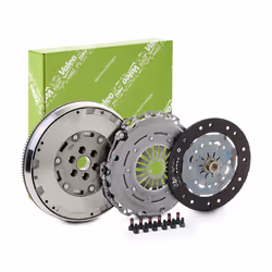 VALEO 837123 Clutch with dual-mass flywheel with screw set, with lock screw set, with clutch release bearing 235 CITROËN: C4 II Cactus, DS3 Hatchback