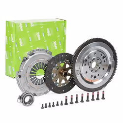 Clutch; VALEO; with dual-mass flywheel with screw set, with lock screw set, with clutch release bearing 225; for TOYOTA; 1345 ...