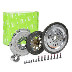 VALEO 837124 Clutch with dual-mass flywheel with screw set, with lock screw set, with clutch release bearing 225 TOYOTA: Corolla IX Hatchback