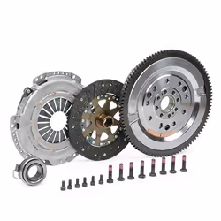 VALEO 837124 Clutch with dual-mass flywheel with screw set, with lock screw set, with clutch release bearing 225 TOYOTA: Corolla IX Hatchback