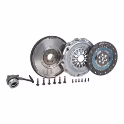 VALEO FULLPACK DMF (CSC) 837359 Clutch with dual-mass flywheel, with central slave cylinder with screw set, with lock screw set 240 AUDI: A3 Sportback