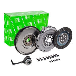 VALEO FULLPACK DMF (CSC) 837361 Clutch with dual-mass flywheel, with central slave cylinder with screw set, with lock screw set 240 VOLKSWAGEN: Golf 5