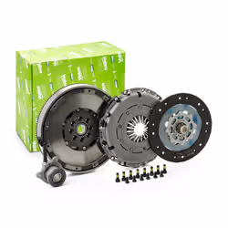 Clutch; VALEO; with dual-mass flywheel, with central slave cylinder with screw set, with lock screw set, without sensor, Bolt ...