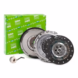 Clutch; VALEO; FULLPACK DMF (CSC); with dual-mass flywheel, with central slave cylinder with screw set, with lock screw set, ...