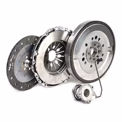 VALEO FULLPACK DMF (CSC) 837408 Clutch with dual-mass flywheel, with central slave cylinder with screw set, with lock screw set 240