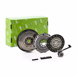 Clutch; VALEO; with dual-mass flywheel, with central slave cylinder with screw set, with lock screw set, without sensor 250; ...