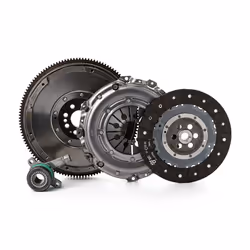 Clutch; VALEO; with dual-mass flywheel, with central slave cylinder with screw set, with lock screw set, without sensor 250; ...