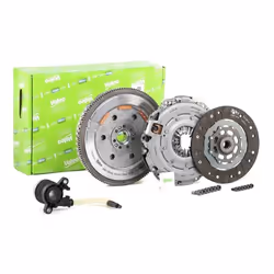 Clutch; VALEO; with dual-mass flywheel, with central slave cylinder with screw set, with lock screw set, without sensor 235; ...
