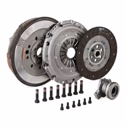 VALEO 837437 Clutch with dual-mass flywheel, with central slave cylinder with screw set, with lock screw set, without sensor 228 VAUXHALL: COMBO Mk2