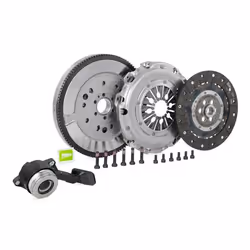 VALEO 837438 Clutch with dual-mass flywheel, with central slave cylinder with screw set, with lock screw set, without sensor 240 FORD: S-Max Mk1
