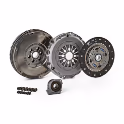 VALEO 837444 Clutch with dual-mass flywheel, with central slave cylinder with screw set, with lock screw set 240 VAUXHALL: Astra Mk6 GTC, Astra Mk6