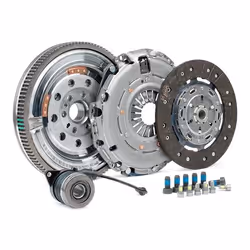 VALEO 837456 Clutch with dual-mass flywheel, with central slave cylinder with screw set, with lock screw set, without sensor 240 FIAT: BRAVO 2
