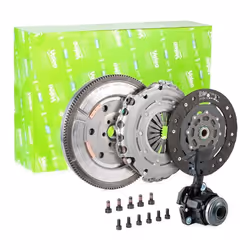 Clutch; VALEO; with dual-mass flywheel, with central slave cylinder with screw set, with lock screw set, with sensor 235; for ...
