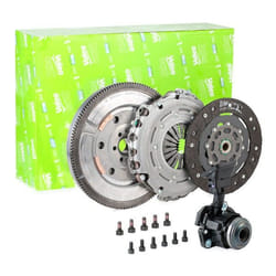VALEO 837459 Clutch with dual-mass flywheel, with central slave cylinder with screw set, with lock screw set, with sensor 235