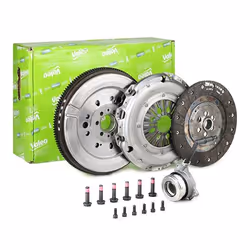Clutch; VALEO; with dual-mass flywheel, with central slave cylinder with screw set, with lock screw set, without sensor 240; ...