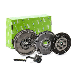 VALEO 837480 Clutch with dual-mass flywheel, with central slave cylinder with screw set, with lock screw set 258 FORD: Transit Custom V362 Van
