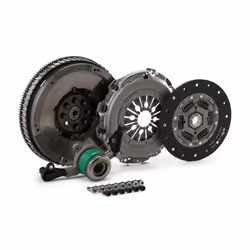 VALEO 837529 Clutch with dual-mass flywheel, with central slave cylinder with screw set, with lock screw set, without sensor 240