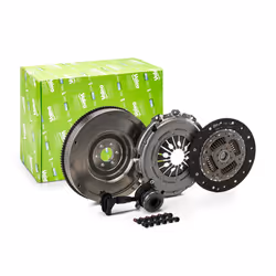 Clutch; VALEO; KIT4P - CONVERSION KIT (CSC); with single-mass flywheel, with central slave cylinder with screw set 240; for F ...