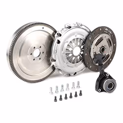 VALEO 845189 Clutch with single-mass flywheel, with central slave cylinder 240 VOLVO: V50, S40 II, C30, FORD: Focus 2, Focus C-Max, C-Max