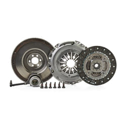 VALEO 845253 Clutch with single-mass flywheel, with central slave cylinder with screw set, with lock screw set 240 VOLKSWAGEN: Golf 5, Tiguan I