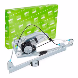 Window regulator; VALEO; Left Front Electric with electric motor without comfort function; for BMW; 51338125201, 8125201
