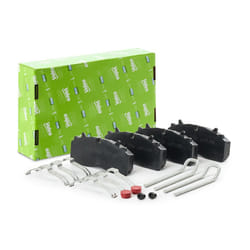 VALEO OPTIPACK 882278 Brake pad set excl. wear warning contact without bolts/screws