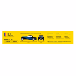 Heller 56706 scale model Classic car model Assembly kit 1:24 - Additional view 8