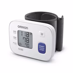 OMRON RS1 Automatic Wrist Blood Pressure Monitor for Home Use or on The Go - Clinically Validated Wrist Blood Pressure Machin ...