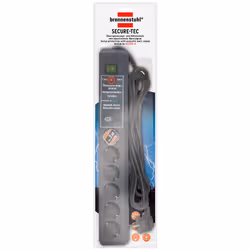 Brennenstuhl 1159541376 power extension 3 m 6 AC outlet(s) Indoor Anthracite